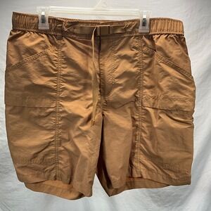 Eddie Bauer‎ Outdoor Fishing Shorts Elastic Waist Lightweight L